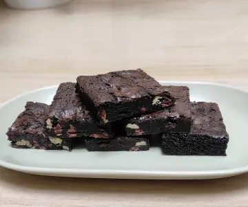 Fudgy chocolate brownie